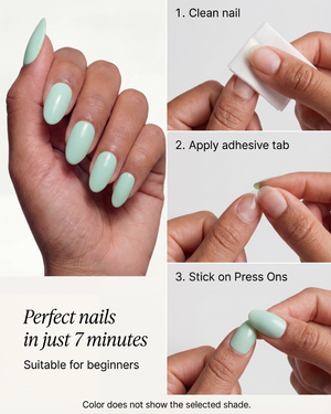 The Acero Almond Almond Press-Ons